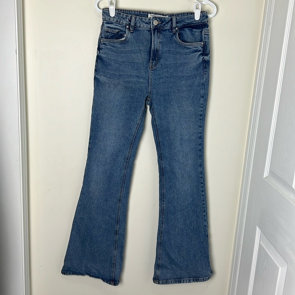 Denim Flare wide leg Jeans Size 7